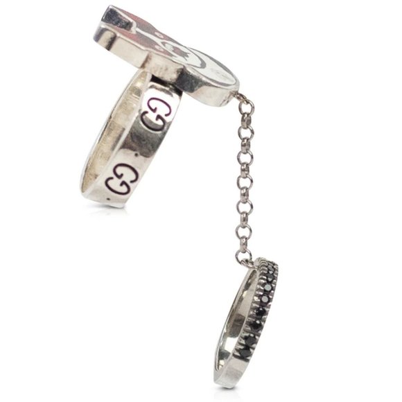 Gucci Boston Terrier Double Ring - Picture 2 of 3